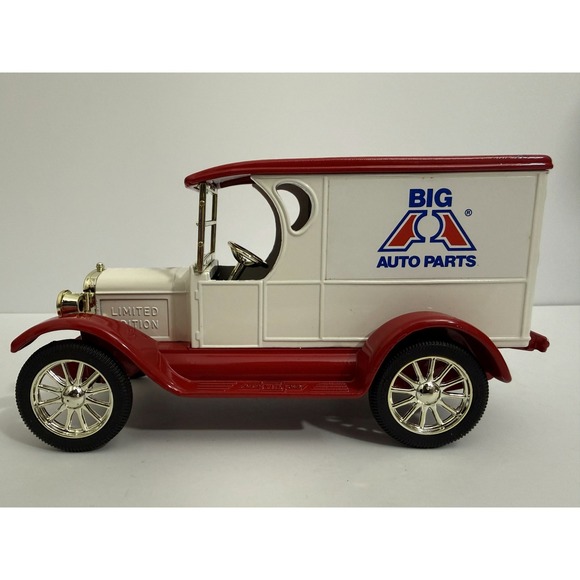 Vintage Limited Edition ERTL Big A Auto Parts 1923 Chevy Panel Truck Bank Boxed - Picture 8 of 10